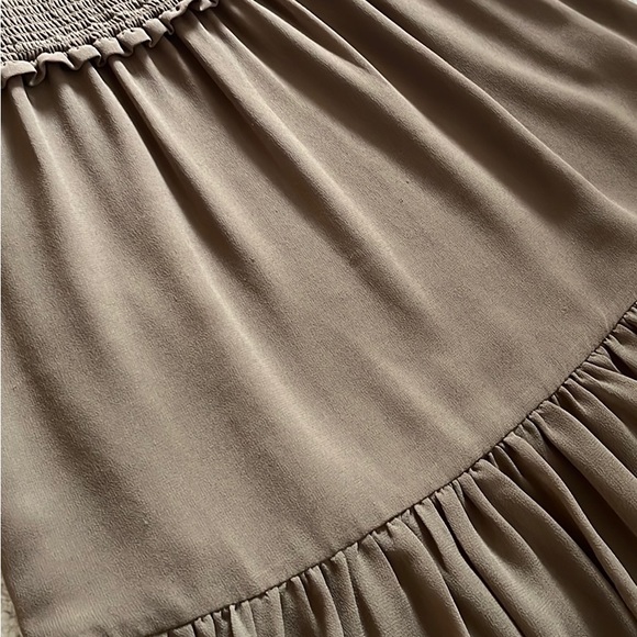 48. Wilfred | Brown Tempest Dress - Picture 4 of 5